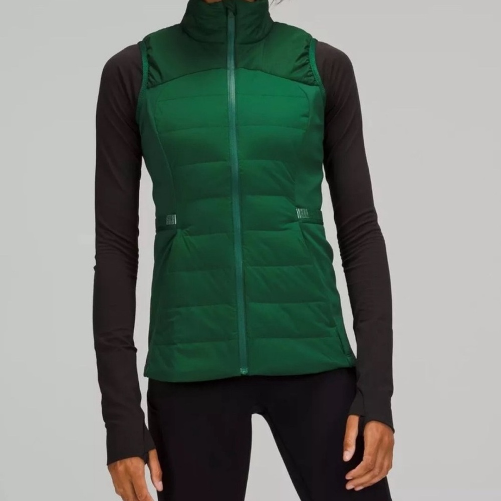 Lululemon Down For It All Vest Green